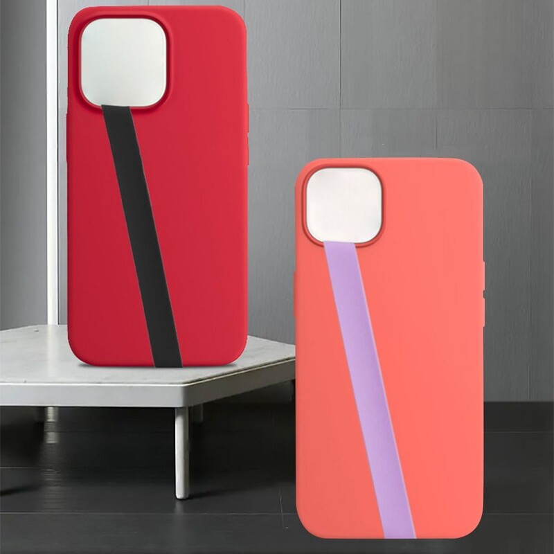 Univerzalna silikonska narukvica za telefon, elastična meka narukvica za ruku, jednostavna jednobojna držač za telefon, držač za prste, dodaci za telefon