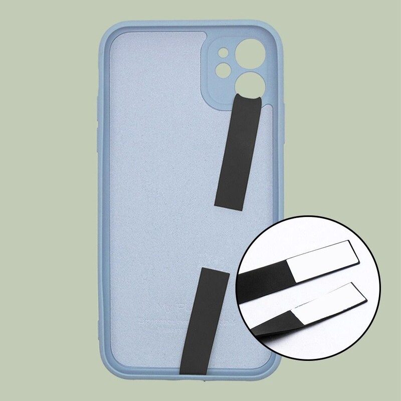 Univerzalna silikonska narukvica za telefon, elastična meka narukvica za ruku, jednostavna jednobojna držač za telefon, držač za prste, dodaci za telefon