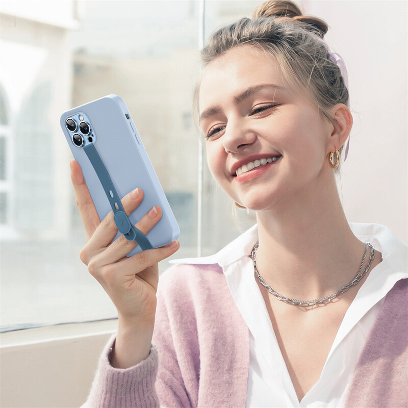 Silikonska narukvica za kućište mobilnog telefona, remen, užad, elastična narukvica za prste, držač prstena, narukvica za