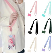 Dugačka uzica za telefon preko tijela, podesiva traka za vrat, široka platnena traka za oko vrata, uže, viseća vrpca za telefon protiv gubitka