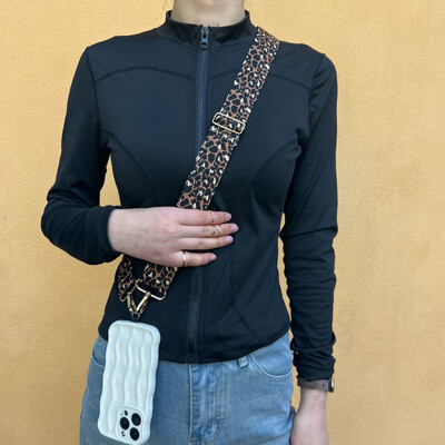 Višebojni leopard print Telefon Remen za vrpcu Podesiva torba Kamera Telefon Narukvica Dodaci Privjesak