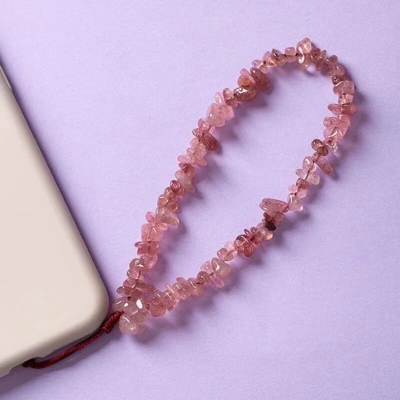 Kabel za zapešće s ukrasnim lančićem za mobilni telefon u obliku kristala protiv gubljenja, privjeskom za uže za mobitel