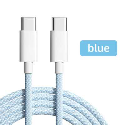 60W USB C na tip C kabel za iPhone 15 Huawei Samsung Xiaomi žica 5A kabel za brzo punjenje Tip C podatkovni kabel za POCO telefon