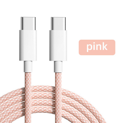 60W USB C na tip C kabel za iPhone 15 Huawei Samsung Xiaomi žica 5A kabel za brzo punjenje Tip C podatkovni kabel za POCO telefon