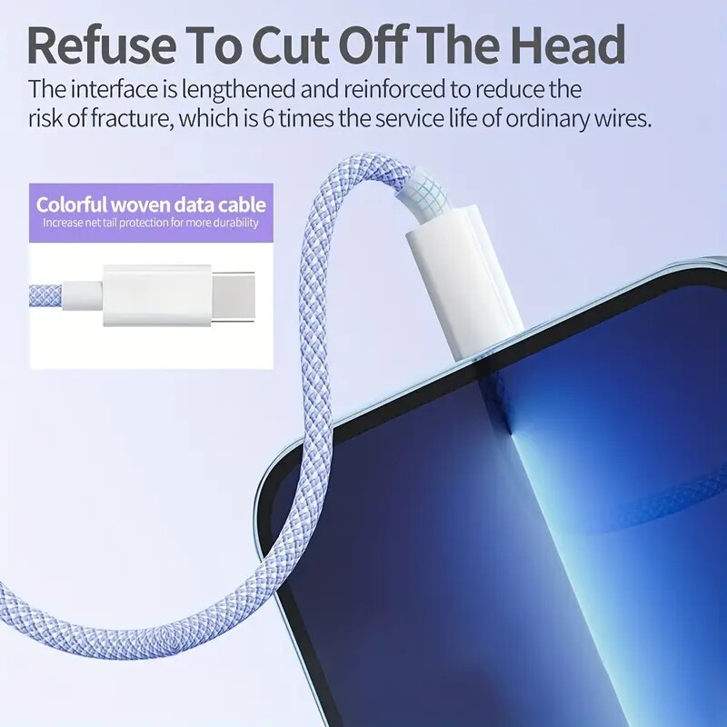 60W USB C na tip C kabel za iPhone 15 Huawei Samsung Xiaomi žica 5A kabel za brzo punjenje Tip C podatkovni kabel za POCO telefon