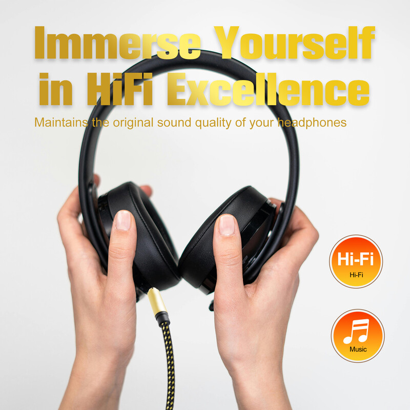 USB C na Aux kabel DAC tip C na 3,5 mm audio utičnica Kabel USB C na TRS slušalice Adapter za audio kabel za automobil HiFi kompatibilan s prijenosnim računalom