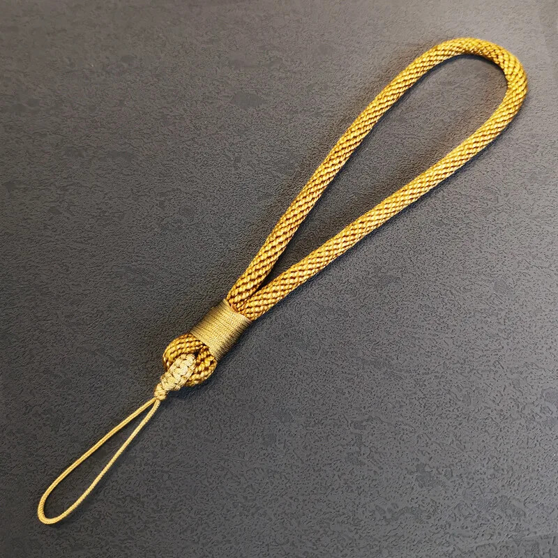 Uzica za mobilni telefon Kratko uže za zapešće Pojačano uže za slaganje boja Ručno tkani privjesak Ženski muški dodaci Uzica protiv gubitka.