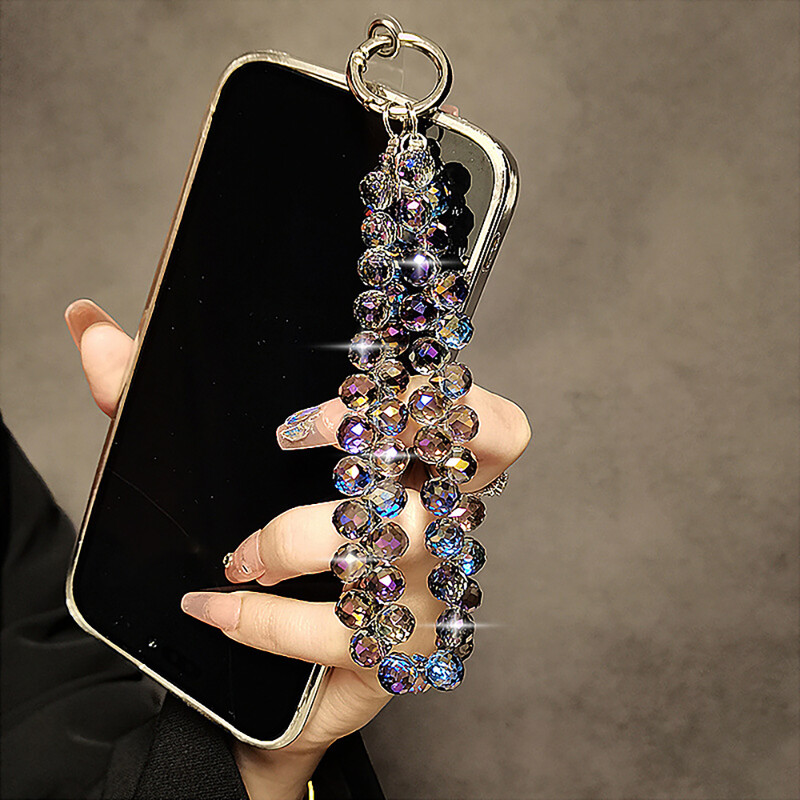 Perle Remen za ručni zglob Crystal Rhinestone Traka za iPhone Huawei Redmi Xiaomi Samsung Telefon Šarm Ornament Privjesak Konop za vješanje