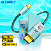 DP na tip C kabel 8K dvosmjerni USB-C na Displayport kabel za iPhone 15 Macbook Pro iPad iMac kompatibilan s Thunderbolt 3/4