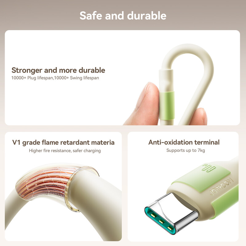 Joyroom 60W USB C към Type C кабел за iPhone 16 15 Кабел за бързо зареждане за Macbook Xiaomi Samsung течен силиконов 3A USB кабел