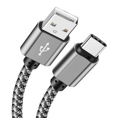 Greito įkrovimo USB tipo C laidas Ilgas USB A į C įkroviklio laidas, skirtas Samsung Galaxy S23 Ultra/s23/s23+/s22/s22 Ultra/s22+/s21 Ultra/s