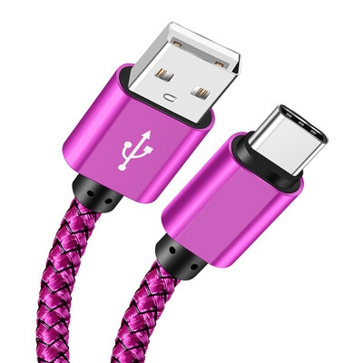 Greito įkrovimo USB tipo C laidas Ilgas USB A į C įkroviklio laidas, skirtas Samsung Galaxy S23 Ultra/s23/s23+/s22/s22 Ultra/s22+/s21 Ultra/s