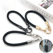 Uzica za telefon Kratka narukvica Podebljana pletena narukvica Gruba najlonska narukvica na vrpci Lanac za zapešće Privjesak Metalni gumb protiv gubitka užeta