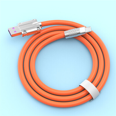 120W super brzi kabel za punjenje Micro USB tip C Kabel od tekućeg silikona Quick Charge USB C kabel za Iphone Xiaomi Huawei Samsung