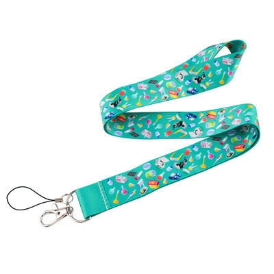 CB781 Kemijska vrpca za ključeve Kamera Zviždaljka Cool ID Držač bedža Mobilni telefon Traka za oko vrata Viseće uže Poklon učeniku i učitelju