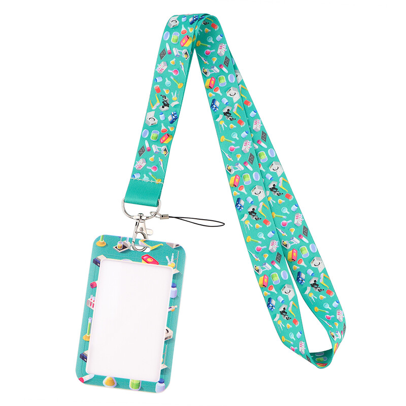 CB781 Kemijska vrpca za ključeve Kamera Zviždaljka Cool ID Držač bedža Mobilni telefon Traka za oko vrata Viseće uže Poklon učeniku i učitelju