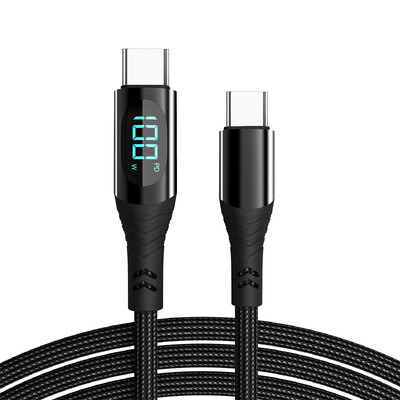 PD 100W USB tip C u USB C kabel za iPhone 15 Pro Max Macbook 5A Punjač za brzo punjenje Podatkovna žica kabel tipa C USBC kabel 1M/2M