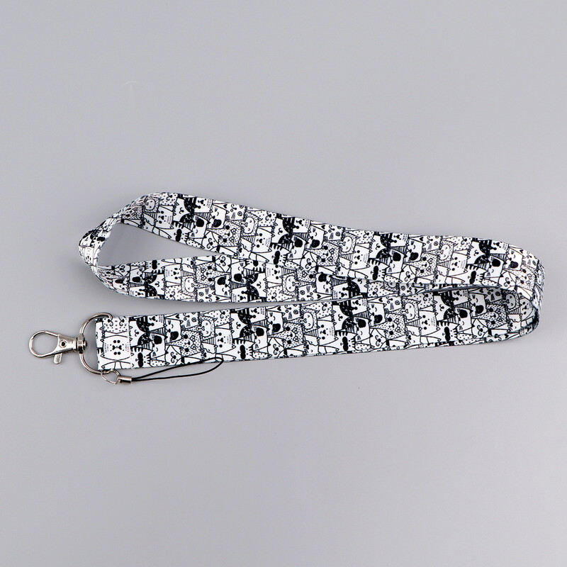 Slatka mačka Traka za vrat Držači kartice Držači osobnih iskaznica Trake Privjesak Držač studentske značke Uže za vješanje Dodaci za mobilne telefone