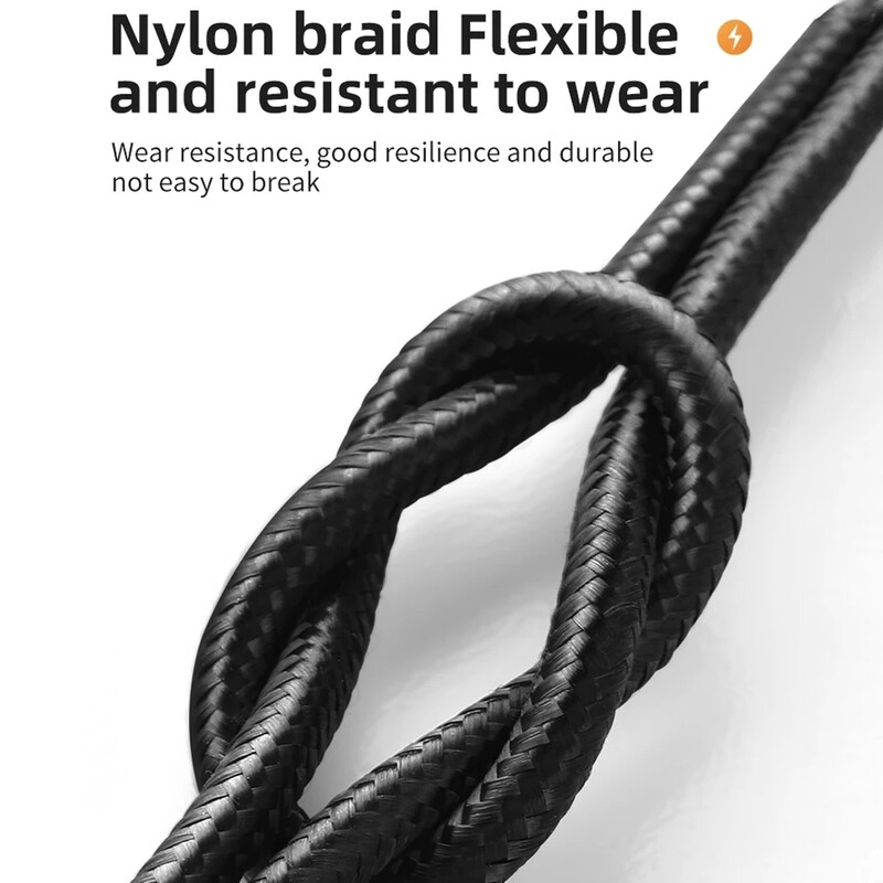 3 u 1 USB kabel za super brzo punjenje za iPhone 14 Samsung Huawei Xiaomi Redmi POCO Micro USB tip C punjač, pleteni kabel 1m 2m