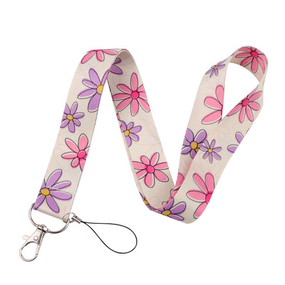 Prekrasno cvijeće Držač vjerodajnica Trake za ključeve Traka za oko ID Iskaznica Trake za telefon u teretani DIY Konop za vješanje Privjesci za ključeve Poklon