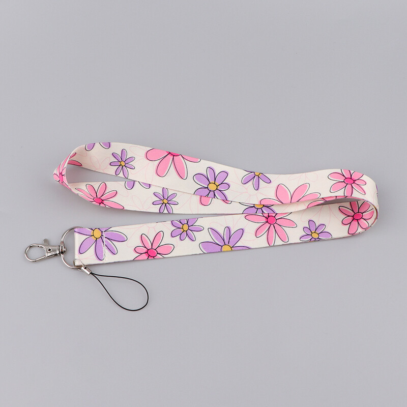 Prekrasno cvijeće Držač vjerodajnica Trake za ključeve Traka za oko ID Iskaznica Trake za telefon u teretani DIY Konop za vješanje Privjesci za ključeve Poklon