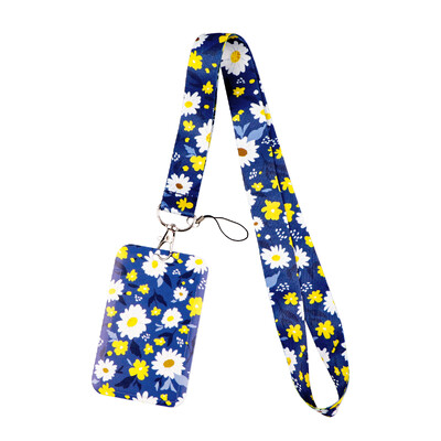 Cvijeće tratinčica Držač vjerodajnica Užad za ključeve Traka za oko ID iskaznica Traka za telefon u teretani Držač USB značke DIY uže za vješanje