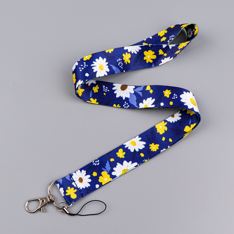 Cvijeće tratinčica Držač vjerodajnica Užad za ključeve Traka za oko ID iskaznica Traka za telefon u teretani Držač USB značke DIY uže za vješanje