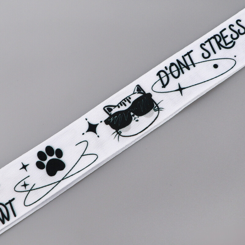 Slatka mačka Traka za mobitel oko vrata Mačja šapa Traka za ključ ID kartica Teretana Trake za mobitel USB držač značke Traka za vrat Dodaci