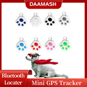 Smart Blue-tooth Mini GPS Tracker Anti-Lost Device Locator Locator Kućni ljubimac Pas Mačka Dječji Auto Novčanik Tražilica ključeva Pribor za oznaku