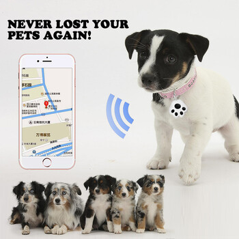 Έξυπνο μπλε-δόντι Mini GPS Tracker Anti-Lost Device Locator Pet Dog Cat Kids Car Wallet Key Finder Αξεσουάρ για ετικέτα