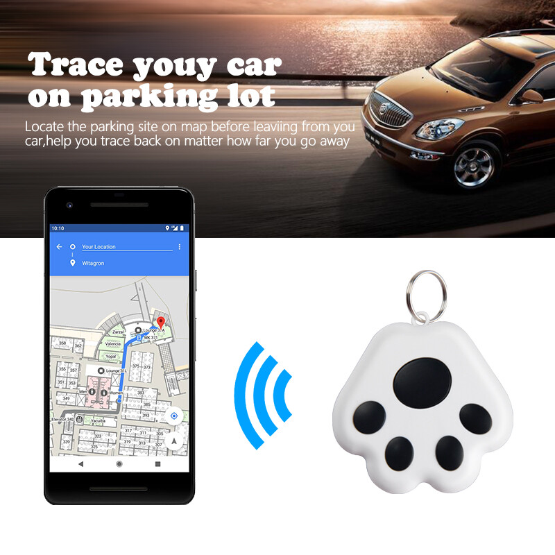 Smart Blue-tooth Mini GPS Tracker Anti-Lost Device Locator Locator Kućni ljubimac Pas Mačka Dječji Auto Novčanik Tražilica ključeva Pribor za oznaku