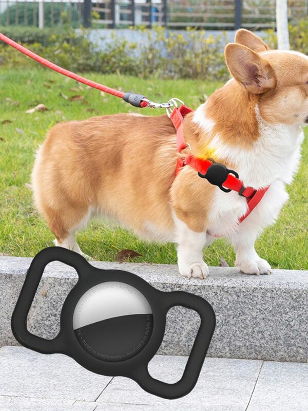 Õhumärgiste kaitsev ümbris Jälgitav silikoonist ümbris lemmikloomakoera kassile Pehme kadumisvastane ümbris Apple'i õhumärgiste jaoks, kate Drop Shipping