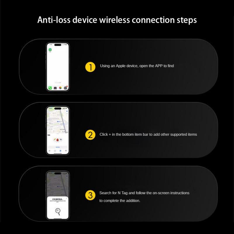 Mini zračni privjesak s privjeskom za ključeve za kućne ljubimce Pametni GPS uređaj za praćenje Kompatibilan s Appleom Find My APP Djeca, Starije osobe Anti-lost Finder