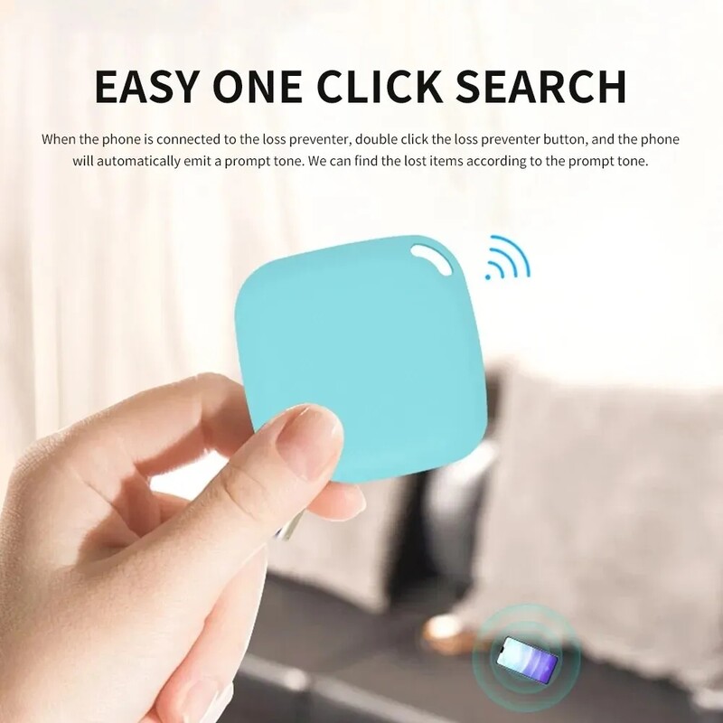 Mini GPS Bluetooth 5.0 Tracker AntiLost Device Okrugla kućna ljubimca Dječja torba Novčanik Ključ Praćenje telefona Smart Finder Locator Pk Airtag