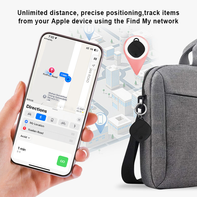Mali GPS lokator primjenjiv na IOS Spriječite gubitak za IPhone Globalno pozicioniranje Praćenje kućnih ljubimaca/djeteta Pretraga lokacije Pametni uređaji