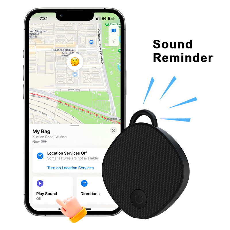 Mali GPS lokator primjenjiv na IOS Spriječite gubitak za IPhone Globalno pozicioniranje Praćenje kućnih ljubimaca/djeteta Pretraga lokacije Pametni uređaji
