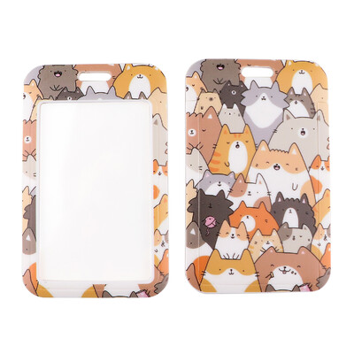 Slatka mačka crtana traka za prijatelja Ključ ID kartica Teretana Telefon Trake USB držač značke DIY viseće uže Larijat vezica