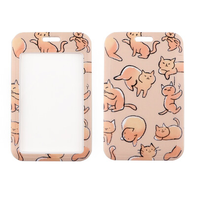 Slatka mačka crtana traka za prijatelja Ključ ID kartica Teretana Telefon Trake USB držač značke DIY viseće uže Larijat vezica