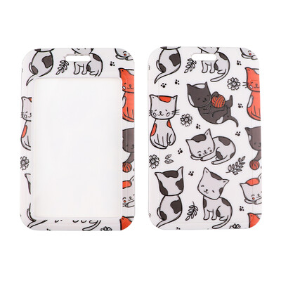 Slatka mačka crtana traka za prijatelja Ključ ID kartica Teretana Telefon Trake USB držač značke DIY viseće uže Larijat vezica