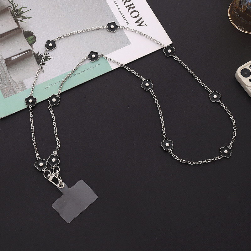 Nova metalna vrpca za telefon 120 CM navlaka za mobitele s utorom za karticu za iPhone 12Promax Dodatna oprema Prijenosna traka oko vrata