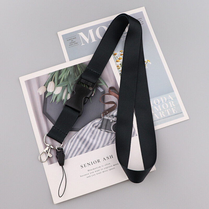 Crna kopča u stilu užeta Privjesak za ključeve ID Navlaka za kreditnu karticu Propusnica Privjesak za oko oko vrata Držač bedža Dodaci Pokloni