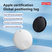 MZYMI Mini Smart Key Finder Lokator GPS uređaj za praćenje Bluetooth Anti-Lost Tag Podsjetnik za alarm Radite s Apple Find My za kućne ljubimce