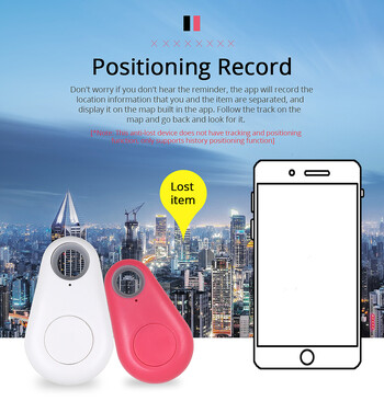 Φορητό Mini GPS Bluetooth Anti Lost Tracker για Old Men Kid Pet Bluetooth 5.0 Mobile Key Round Tracking Smart Finder Locator