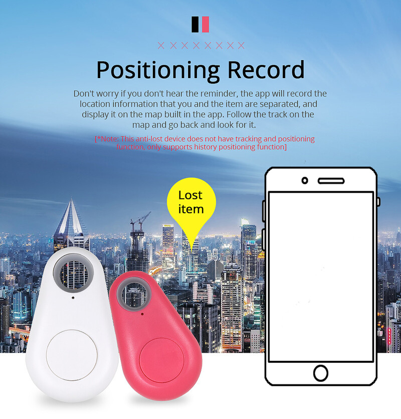 Prijenosni mini GPS Bluetooth Anti Lost Tracker za starce Kid Pet Bluetooth 5.0 Mobile Key Okrugli Tracking Pametni Finder Locator