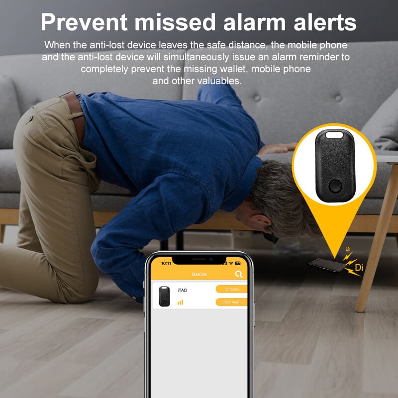 Проследяване на местоположението Key Finder, Wallet Tracker работи с Apple Find My Bluetooth Item Finder за чанти, багаж, домашни любимци и раница