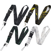 Marmurinio rašto dirželis Kaklo dirželis Raktų pakabukas Mobiliojo telefono dirželis ID Ženkliuko laikiklis Virvelė Raktų pakabukas Priedai Dovanų dirželiai Juostelės