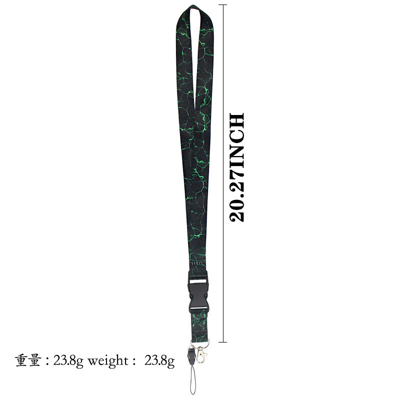 Marmurinio rašto dirželis Kaklo dirželis Raktų pakabukas Mobiliojo telefono dirželis ID Ženkliuko laikiklis Virvelė Raktų pakabukas Priedai Dovanų dirželiai Juostelės