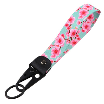Cherry Blossom Kratko telefonsko uže Traka za ručni zglob Uže za ključeve Narukvica Privjesak za ključeve Privjesak za ključeve Auto Motocikl Dodaci za privjesak