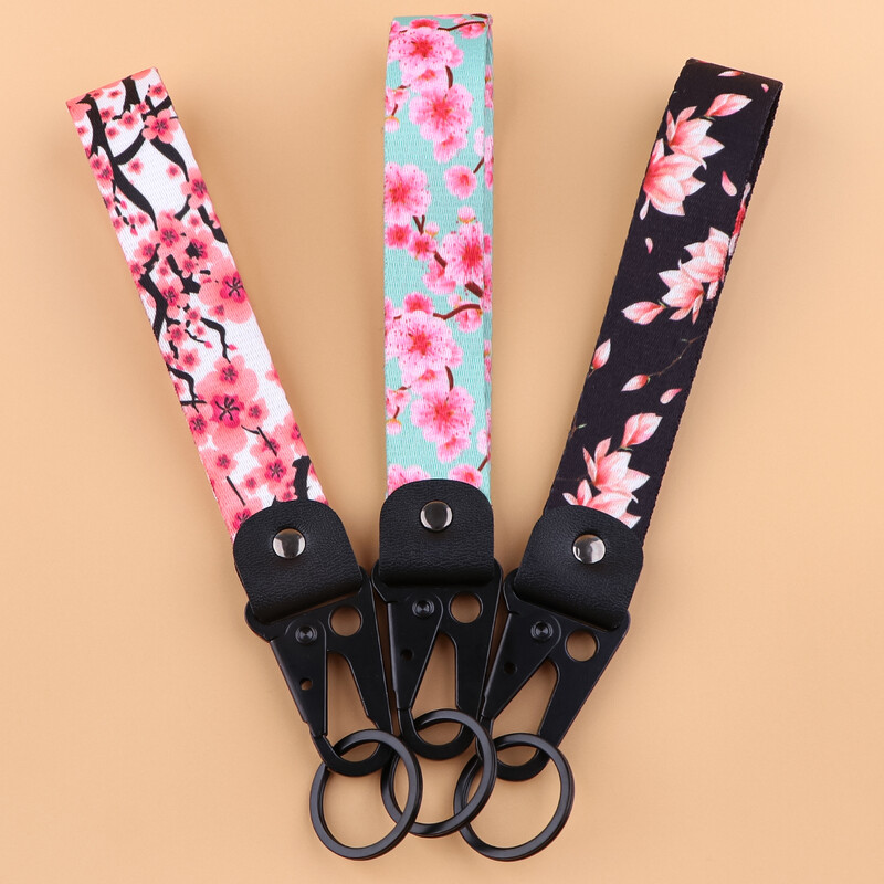 Cherry Blossom Kratko telefonsko uže Traka za ručni zglob Uže za ključeve Narukvica Privjesak za ključeve Privjesak za ključeve Auto Motocikl Dodaci za privjesak
