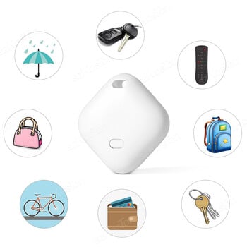 Smart Mini Locator Λειτουργεί με την Apple Find My App Tracker και Keys Finder για χαμένα κλειδιά Pets Τσάντες Πορτοφόλια Αποσκευές Μόνο για IOS